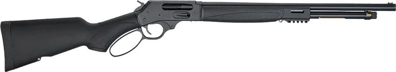 HENRY X MODEL LEVER 410 BORE - 19.8" TB BLUED BLACK SYN.