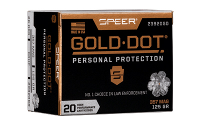 Speer Gold Dot .357 Magnum 125 gr GDHP 20-round box product image