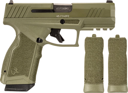 Taurus GX4 Carry 9mm 3.7-inch Sniper Green pistol with two 10-round magazines