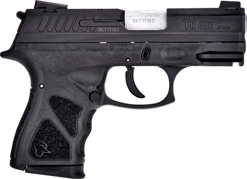 Taurus TH40C compact .40 S&W pistol 3.54in barrel black polymer frame Novak sights