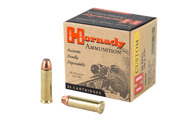 Hornady Custom .38 Special 158gr XTP jacketed hollow point 25rd box