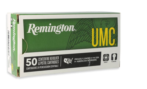 Remington UMC .40 S&W 165 gr FMJ 50rd box of handgun ammunition