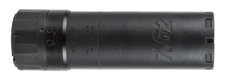 Sig Sauer NG762C 7.62mm compact QD suppressor, Inconel core, Clutch-Lok mount, black Cerakote