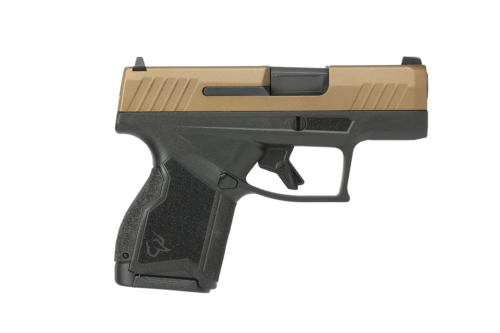 Taurus GX4 9mm compact pistol black polymer grip burnt bronze Cerakote 3.06-inch barrel